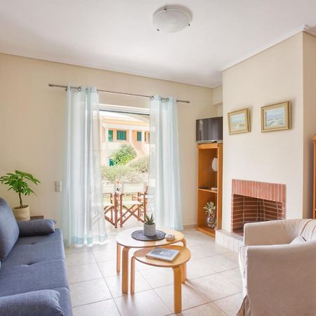 Dimeli Junior Apartment At The Beach Barbati Exteriör bild